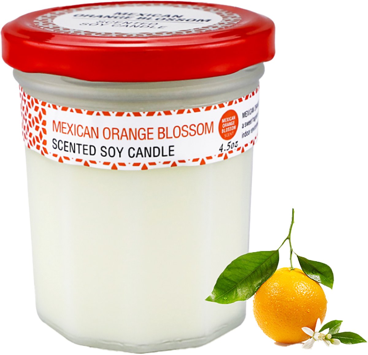 Geurkaarsen Set van 4 – 4 x 125g Sojawas Geurkaarsen in Glas met Lange Brandduur en Cadeauverpakking – Lavendel, Vijg, Sinaasappelbloesem & IJzerkruid — cadeau in Wonen & Interieur - foto 8