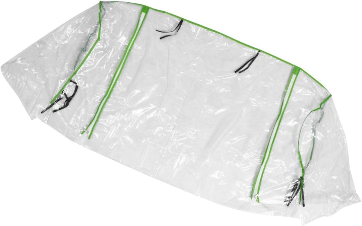 Plantenkas Overkapping - Tuin Kasje - Planten Beschermen - Waterdicht PVC Materiaal - 120 x 60 cm - Transparant