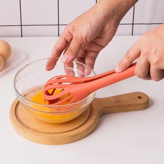 Handmixer - Keukenmixer Klopper - Beslag Maken - Vaatwasserbestendig - Compact Formaat - Oranje — afbeelding 4