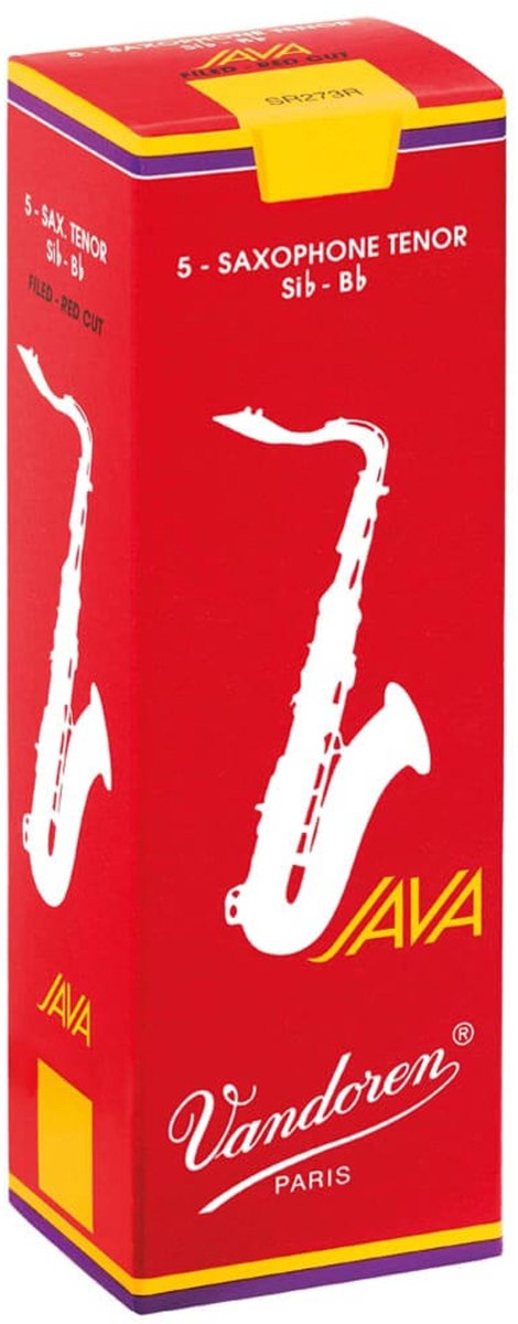 Vandoren Java Filed Red Tenorsax 3,5 - Riet voor tenor saxofoon