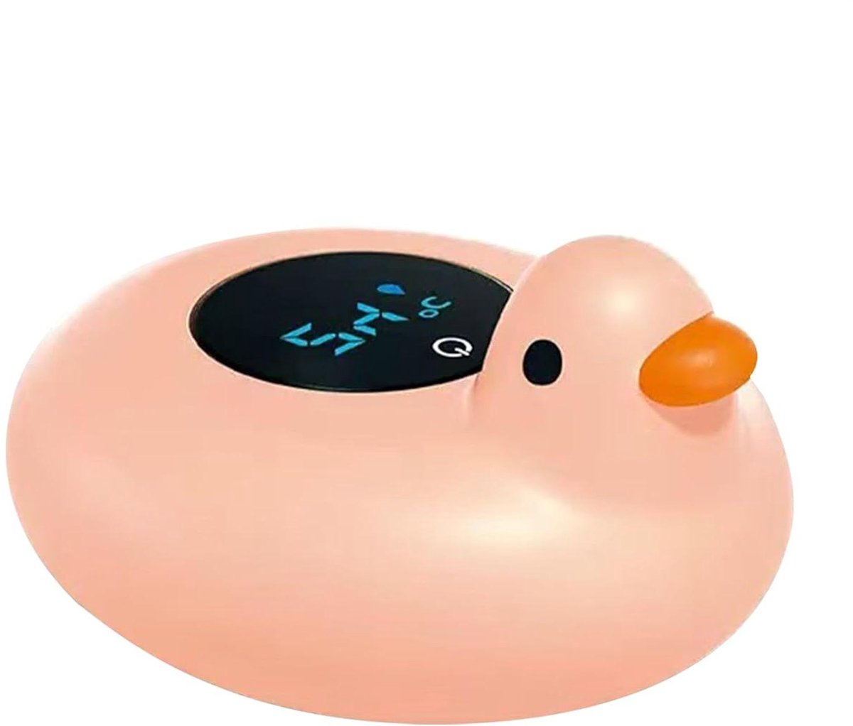 Badthermometer Kinderen - Water Temperatuurmeter - Veilig Baden - Directe Activering - 12 cm - Eendenroos