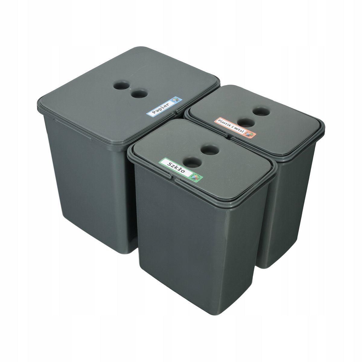 FLEXI Afvalscheidingsbakken voor BLUM Lade 60cm - 32L