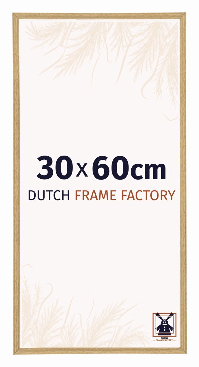 Dutch Frame Factory Fotolijst 30x60 cm - Kunststof - Beuken Licht - Angers