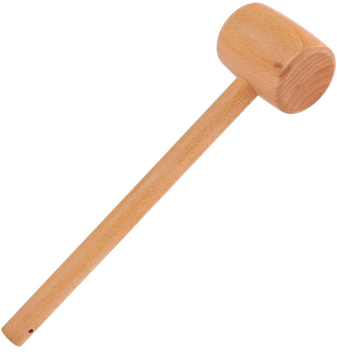 Dailygoods- Houten Hamer Hoog Hardheid - Beukenhout - Comfortabele Grip - Duurzaam - Hamer voor Houtbewerking - Lange Levensduur
