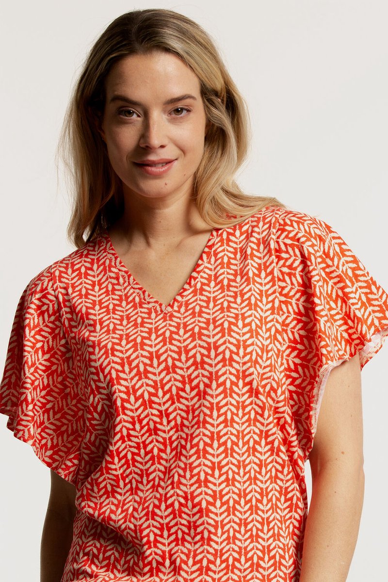 Tripper Dames T-shirt Rood - Maat S