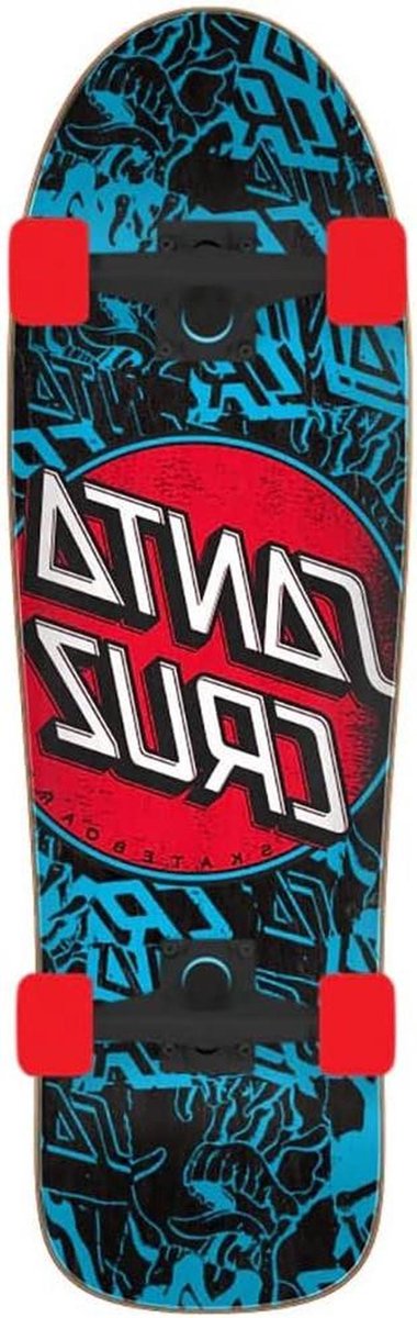 Skateboard Deck Cruiser Board Stadsvervoer Hybride Ontwerp 9.7 x 31.7 inch Multicoloured