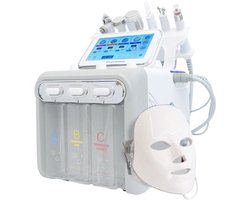 NordHaus Hydro Dermabrasie Gezichtsmachine - Aqua Peeling Apparaat - Huidverjonging Systeem - 7-in-1 Verzorging - 47 x 32 x 43 cm