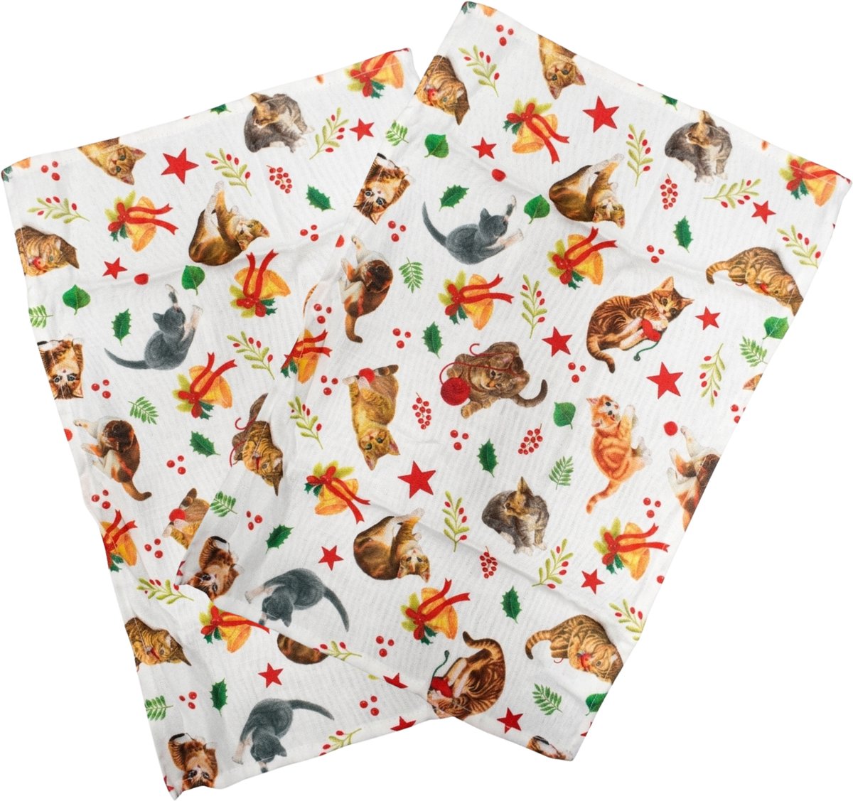 Franciens Katten 100% Katoenen Placemat 45 x 30 cm - 2 Stuks