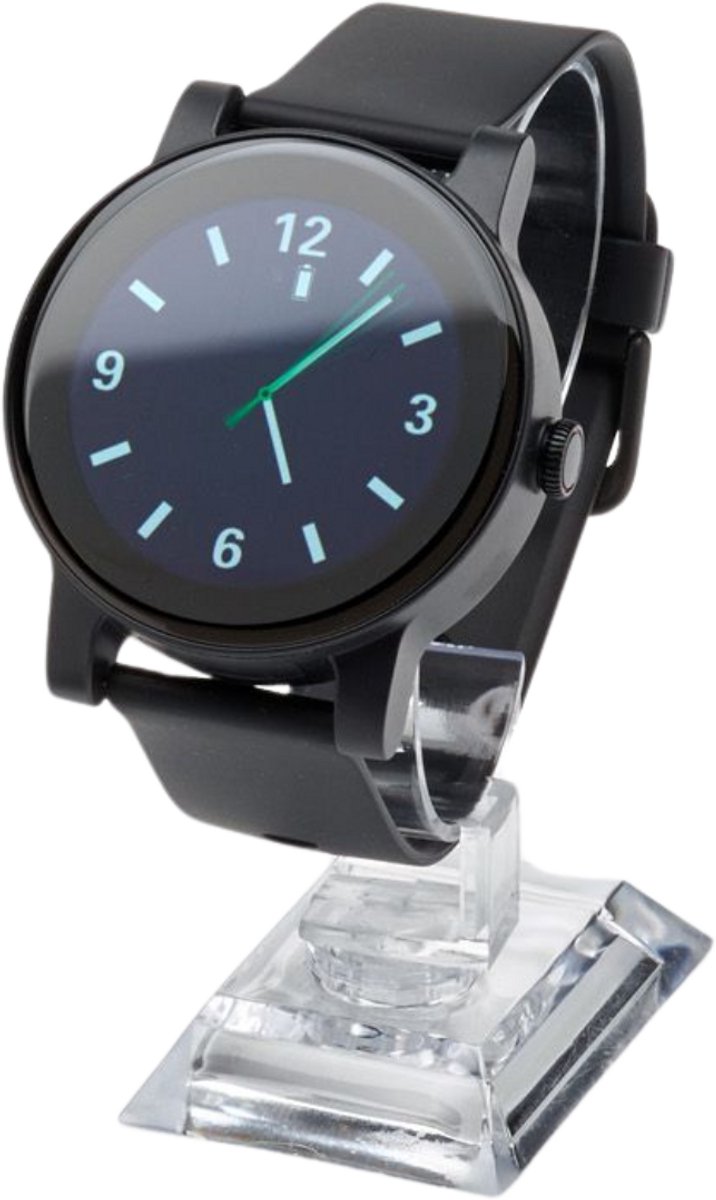 mijnSOS - Alarmhorloge voor Ouderen - SOS Alarmhorloge - Noodknop voor Senioren - Persoonlijk Veiligheid - Outdoor - Zwart - GPS & 4G