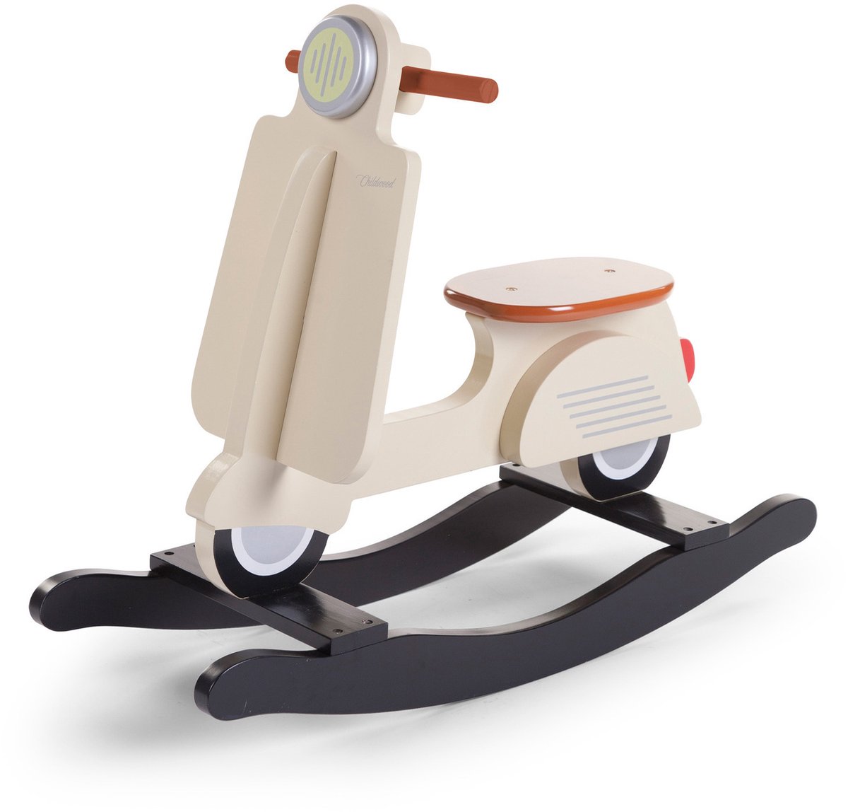 Schommel Scooter - MDF - Cream
