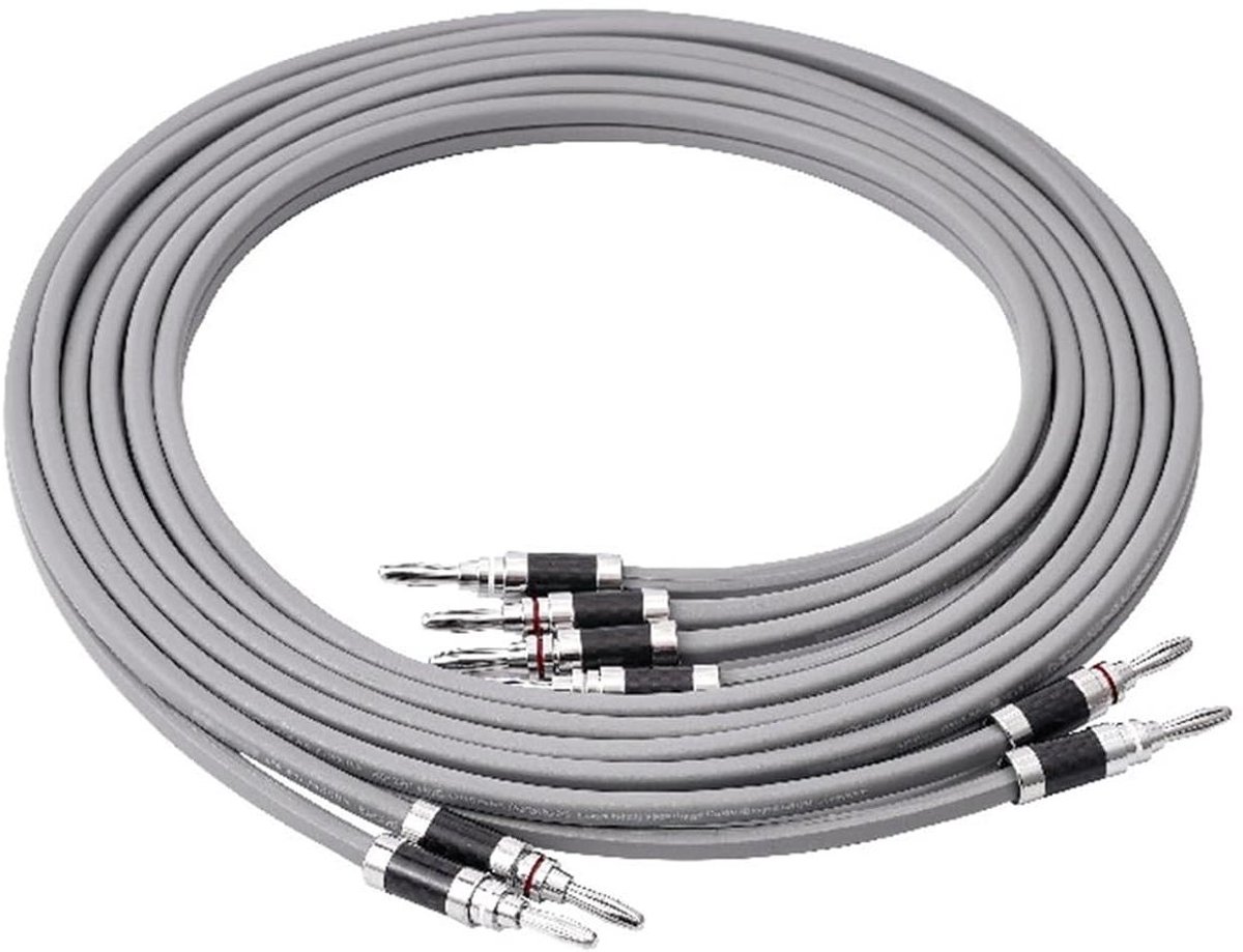 Speaker Kabel - Luidsprekerkabel OFC - Audio Verbinding - Zuiver Koper Geleiders - 8 Meter - Groen