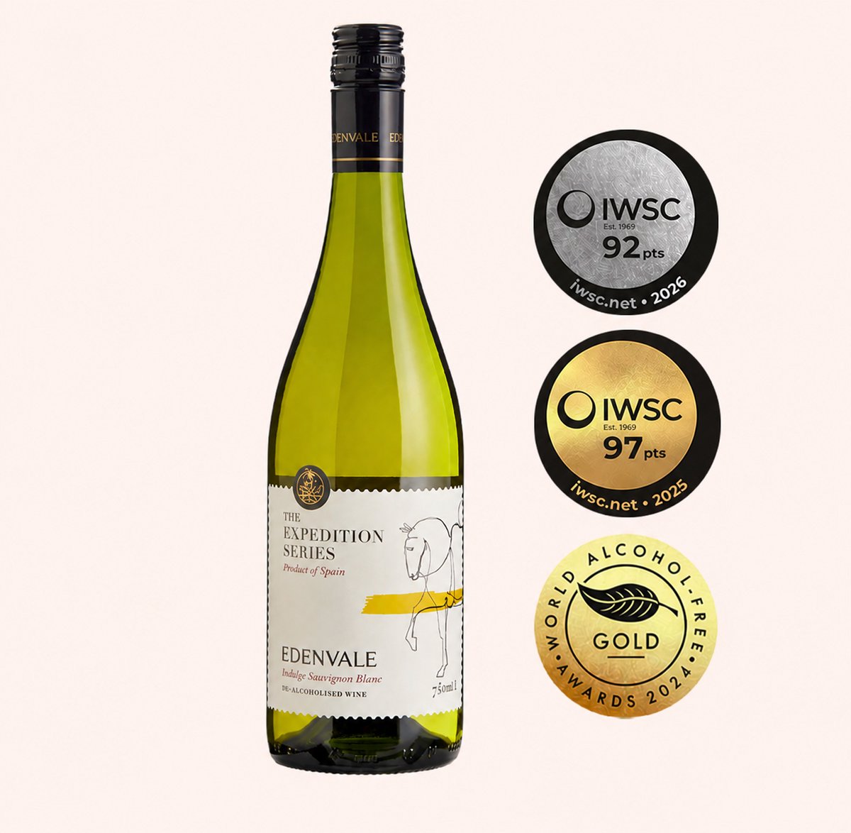 Heerlijke alcoholvrije witte wijn – Verdejo Sauvignon Blanc - 750 ml
