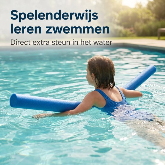 Nouilles de natation pour et adultes, 1 nouilles de natation, pour sports nautiques, comme aide à la natation pour femmes, hommes, filles, rivière, jardin, hôtel, fête, été