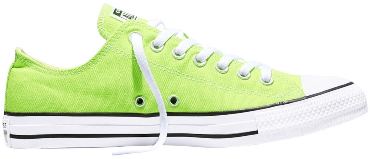 CONVERSE CHUCK TAYLOR ALL STAR A15956C Unisex Groene Casual Sneakers met Veters voor Volwassenen Veelkleurig