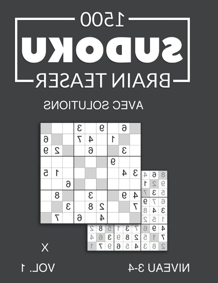 Sudoku Puzzelboek - Hersenkrakers - Mentale Training - 1500 Puzzels - Groot Formaat - Niet Van Toepassing