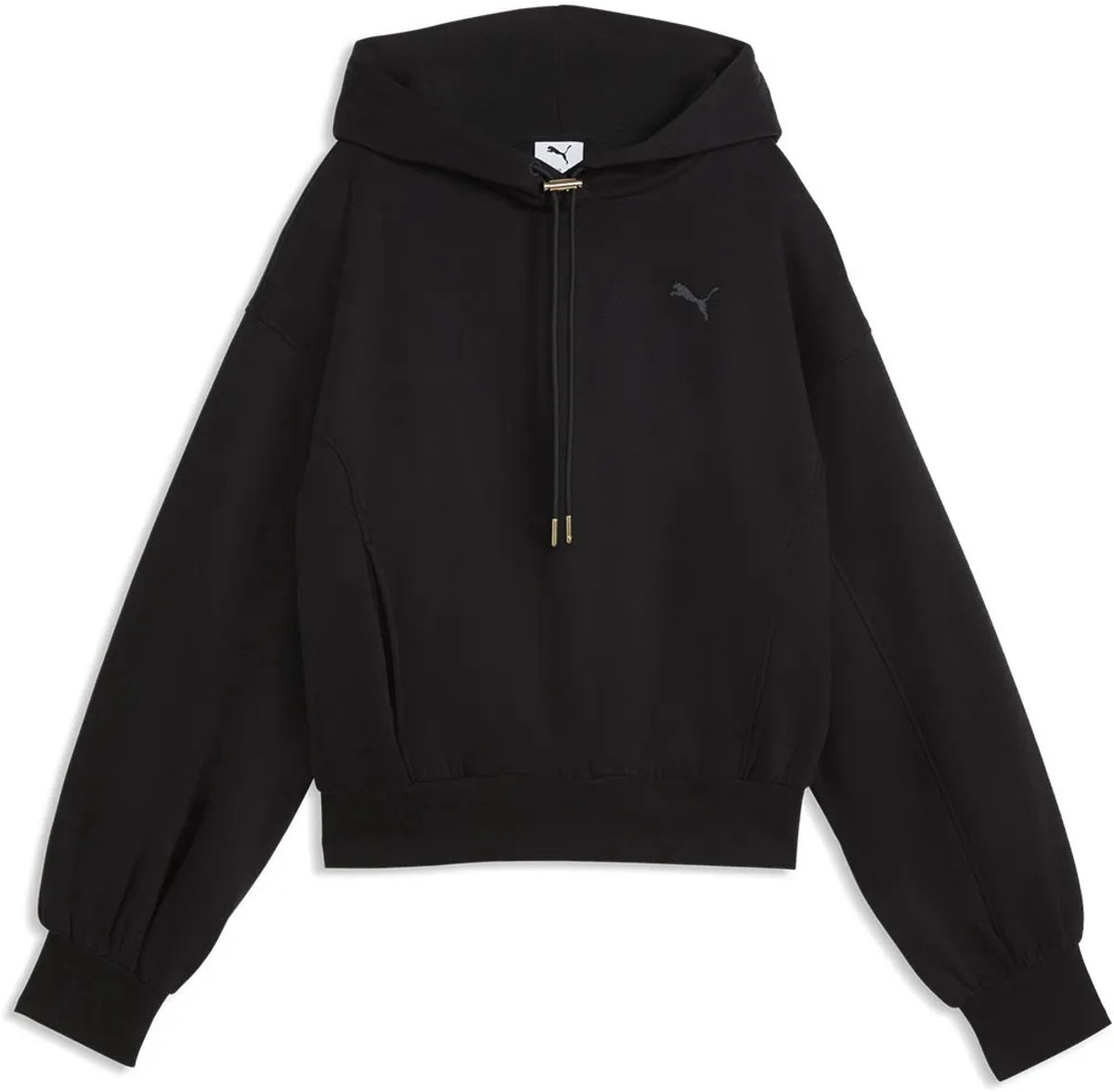 Puma Her Relaxed Hoodie M Vrouw Zwart