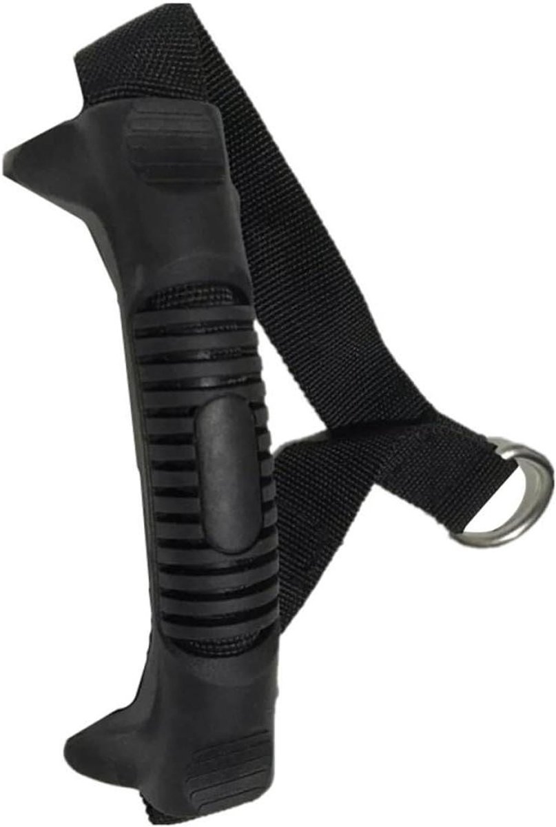 Fitness Handgrepen - Weerstandsband Handvatten - Kracht Training - Ergonomisch Antislip - 15 x 6 x 3 cm - Zwart