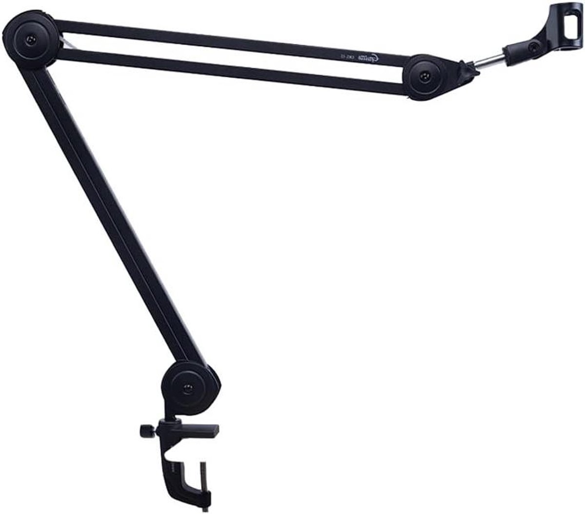 Microfoon Stand - Verstelbare Arm - Opnemen Podcast - Zware Kwaliteit - 59.5 cm - Zwart