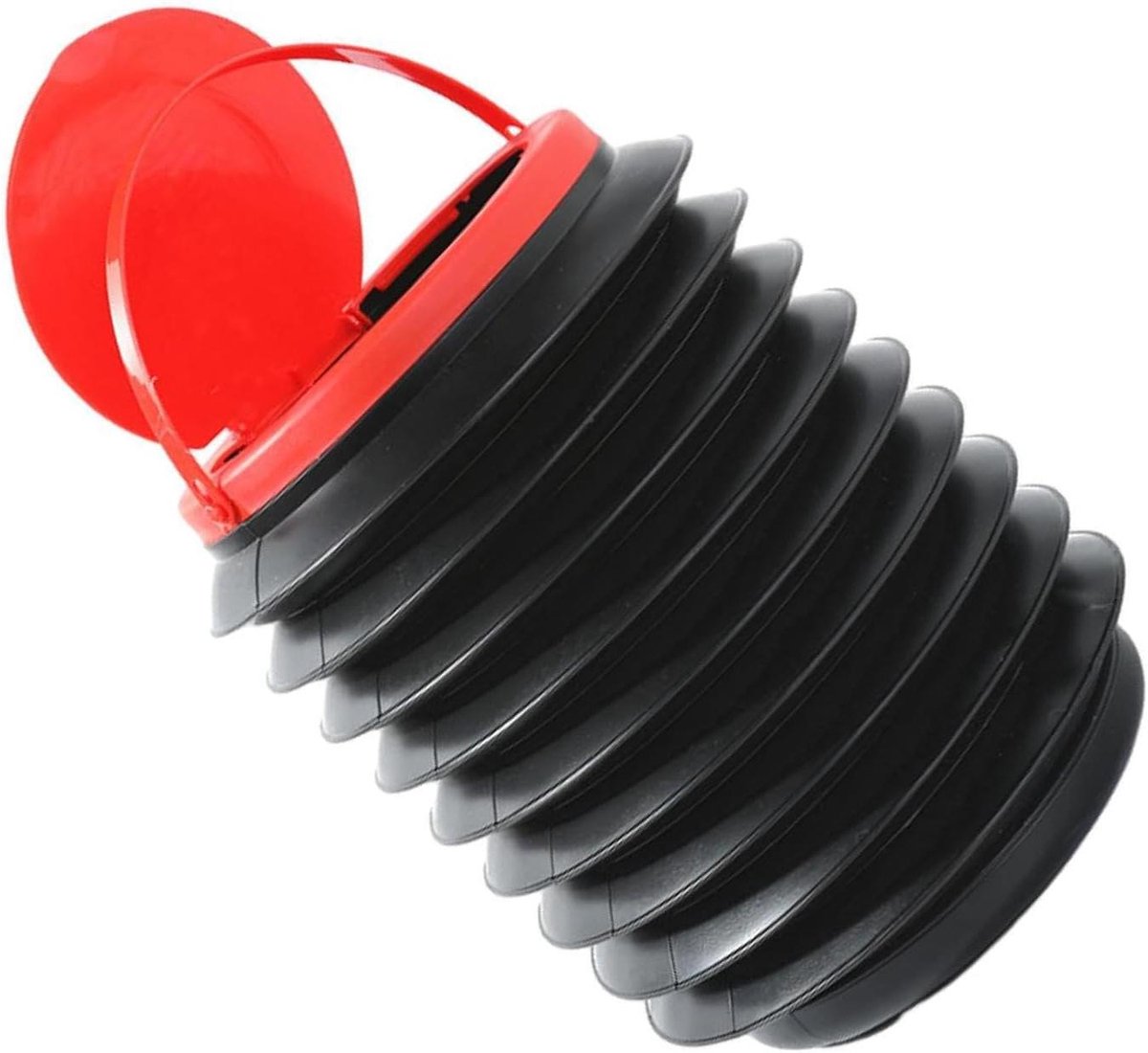 Autoprullenbak Opvouwbaar - Afvalbak Auto - Auto Opruimen - Waterdicht Kunststof - 19 cm - 22 cm - Zwart