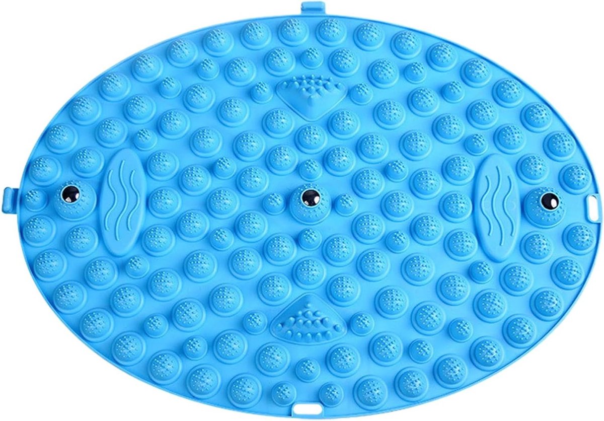 Voetmassagemat - Ontspanningskussen - Voetverzorging - Ergonomisch design - 50 x 37 cm - Grijs