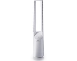 Bladloze torenventilator Pro Breeze 101 cm – stille luchtkoeler met afstandsbediening, 6 snelheden, 60° oscillatie