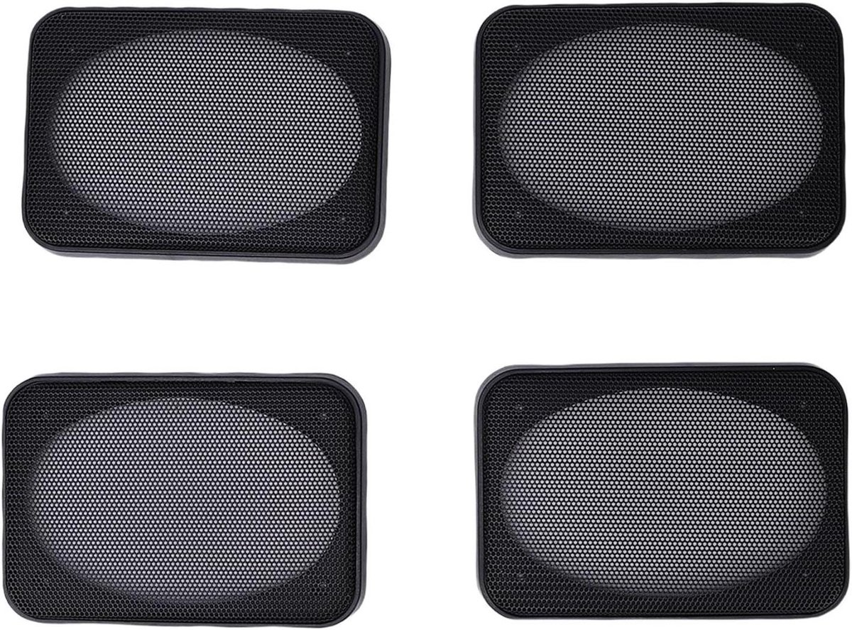 Luidspreker Grills - Beschermhoezen - Audio Beschermen - Koudgewalst Staal - 180 Mm - Zwart