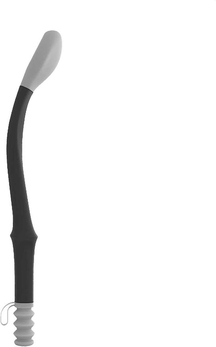 Toilethulp - Afveeghulp - Persoonlijke hygiëne - Ergonomisch ontwerp - 40 cm - Wit