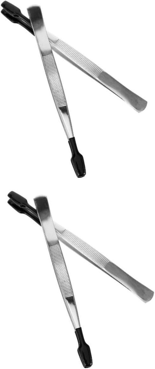Lange Pincetten - Precisie Tangen - Hobby Werk - Ergonomisch Ontwerp - 4 stuks - Multicolor