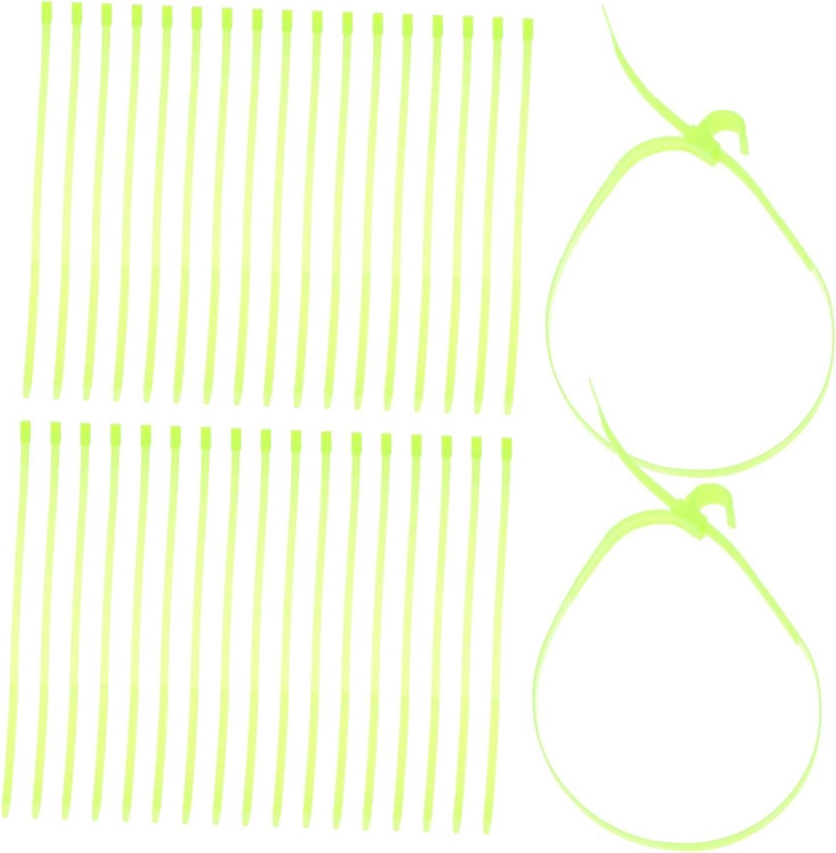 Brandblusser Banden - Veiligheidsbevestiging - Noodsituatie Voorbereiding - Felle Kleur Identificatie - 50 Stuks - Diverse Kleuren