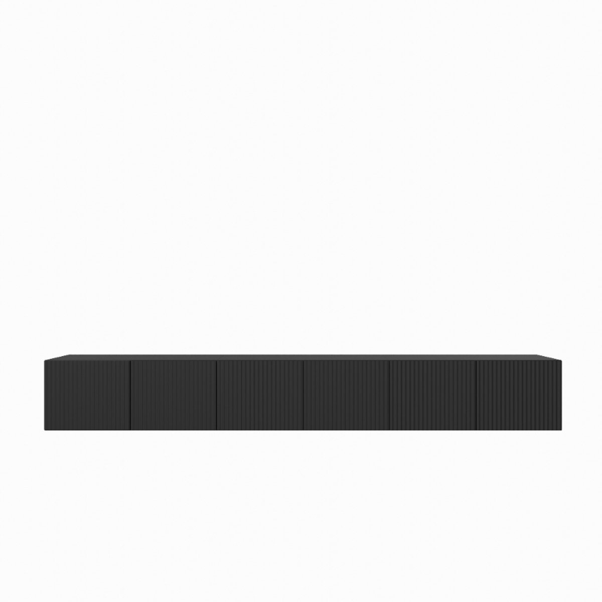 TV-kast Noe 300 (3x100) cm (zwart + zwart)