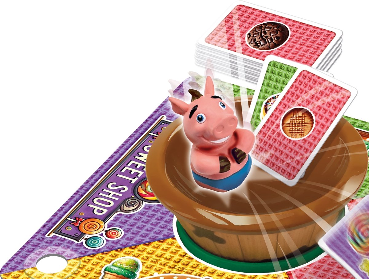 Tactic Snarf - Bordspel - Strategisch Kaartspel - Familiespel - Vul de Snoepwinkels en Stuur het Varken - Actiekaarten, Tactiek en Verrassende Wendingen - 2 tot 4 Spelers - Vanaf 6 Jaar — cadeau in Spellen & Speelgoed - foto 3