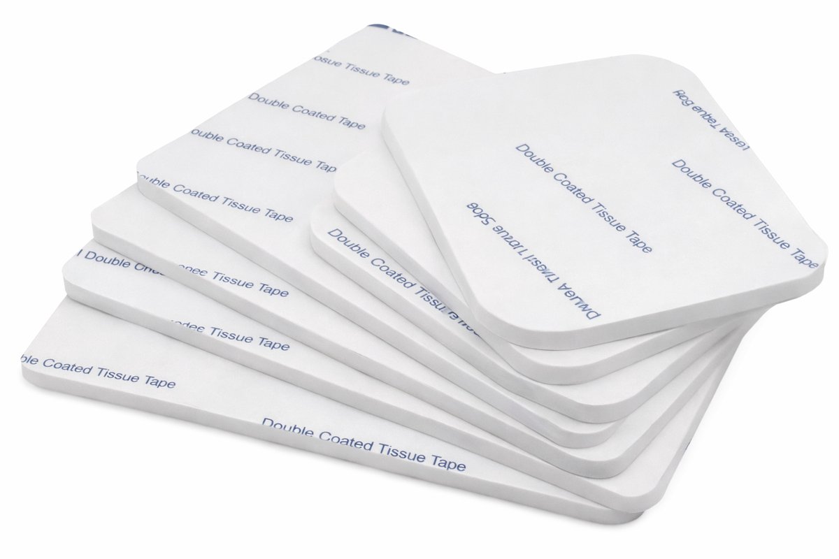 10 Stuks Dubbelzijdige Montage Tape Vierkant 50x50mm – Extra Sterk Acryl Schuim – Hittebestendig & Drukgevoelig – Voor Hobby, Decoratie, Elektronica, Glas, Metaal & Kunststof – Wit