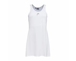 Tennisjurk HEAD Women Club 22 White-XXXL