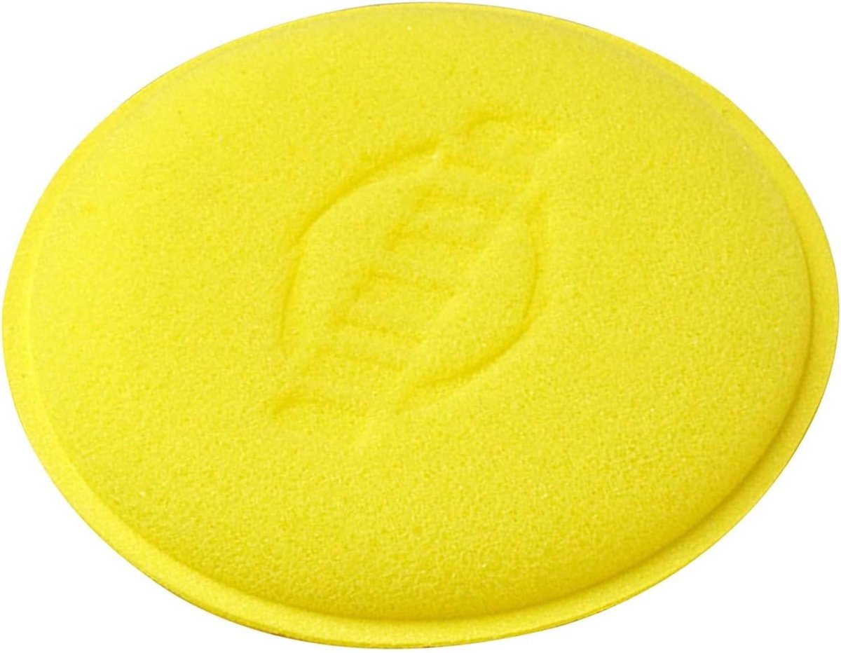 Schuim Applicatorpads - Detailing Pads - Auto Polijsten - Krasvrije Afwerking - 10.5 cm - Geel