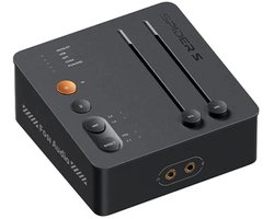 Fosi Audio C3 Gaming Sound Card – DAC & Hoofdtelefoonversterker – StepSense™ AI Voetstapdetectie – 7.1 Surround – 32-bit/384 kHz – DSD256