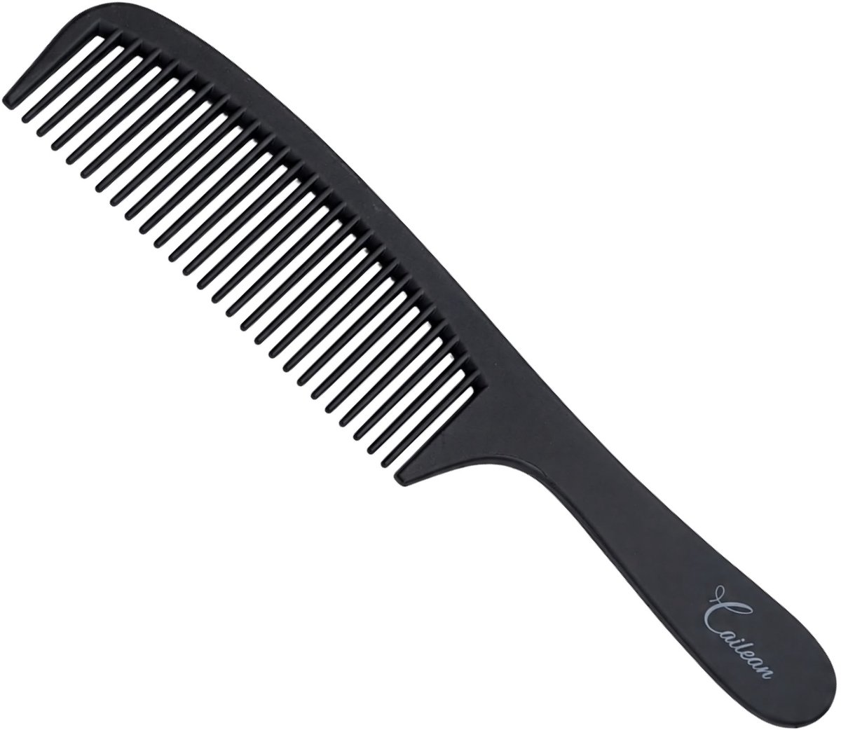 Cailean - Kam - 20,1 Cm - Zwart - Haarkam met Fijne tanden - Haar Kam - Haar Accessoire - Styling Tool - Fijne Kam - Kappers Kam