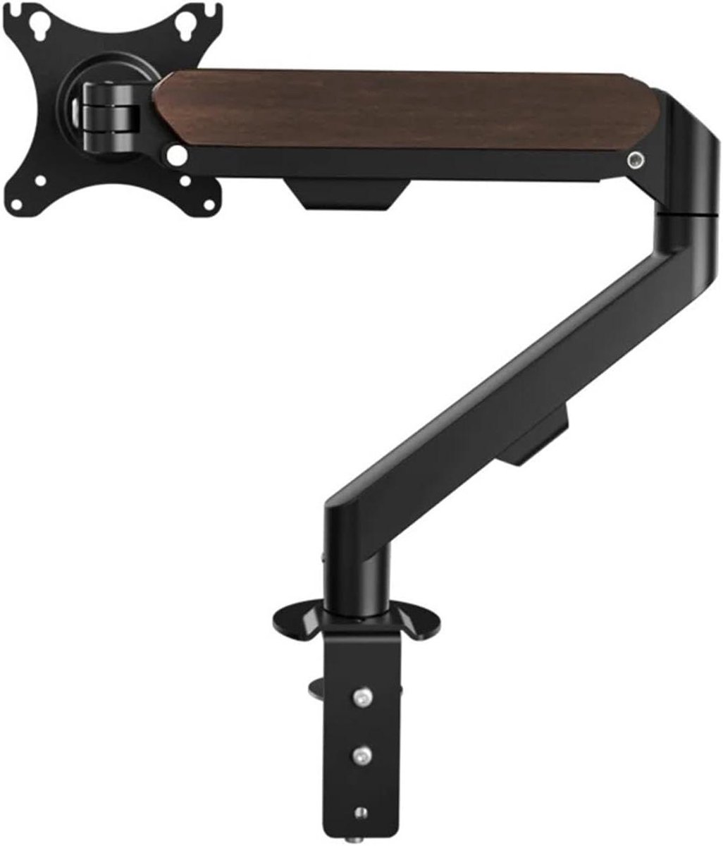 Bureau monitorarm - Gasveer arm - Werkplek optimalisatie - Volledige bewegingsvrijheid - 17-34 inch - Zwart
