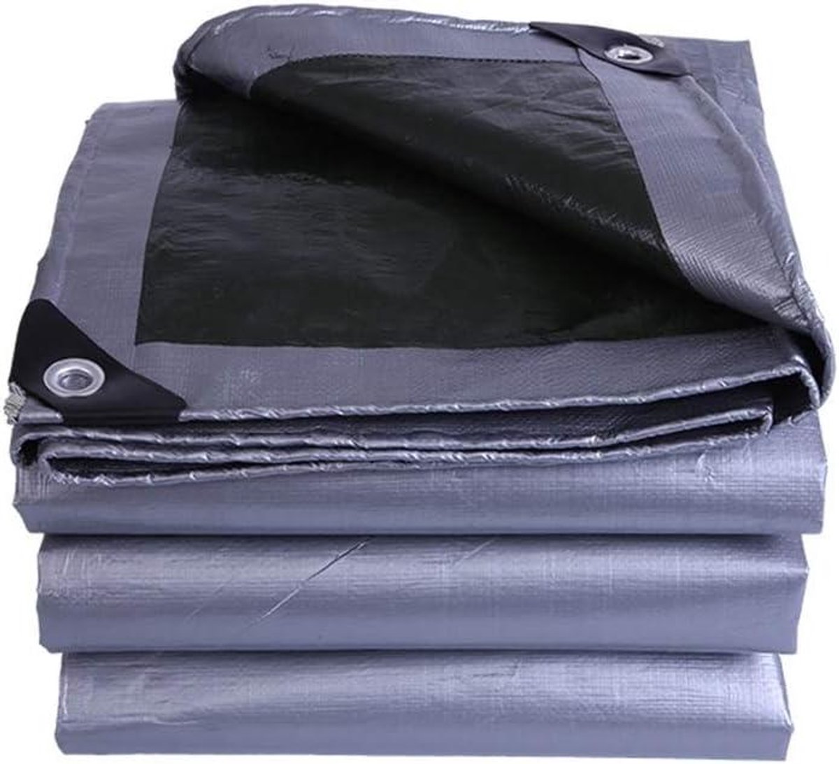 Waterdichte Tarpaulin - Afdekzeil Grondzeil - Bescherming Tegen Weer - Versterkte Randen - 3x3 Meter - Transparant