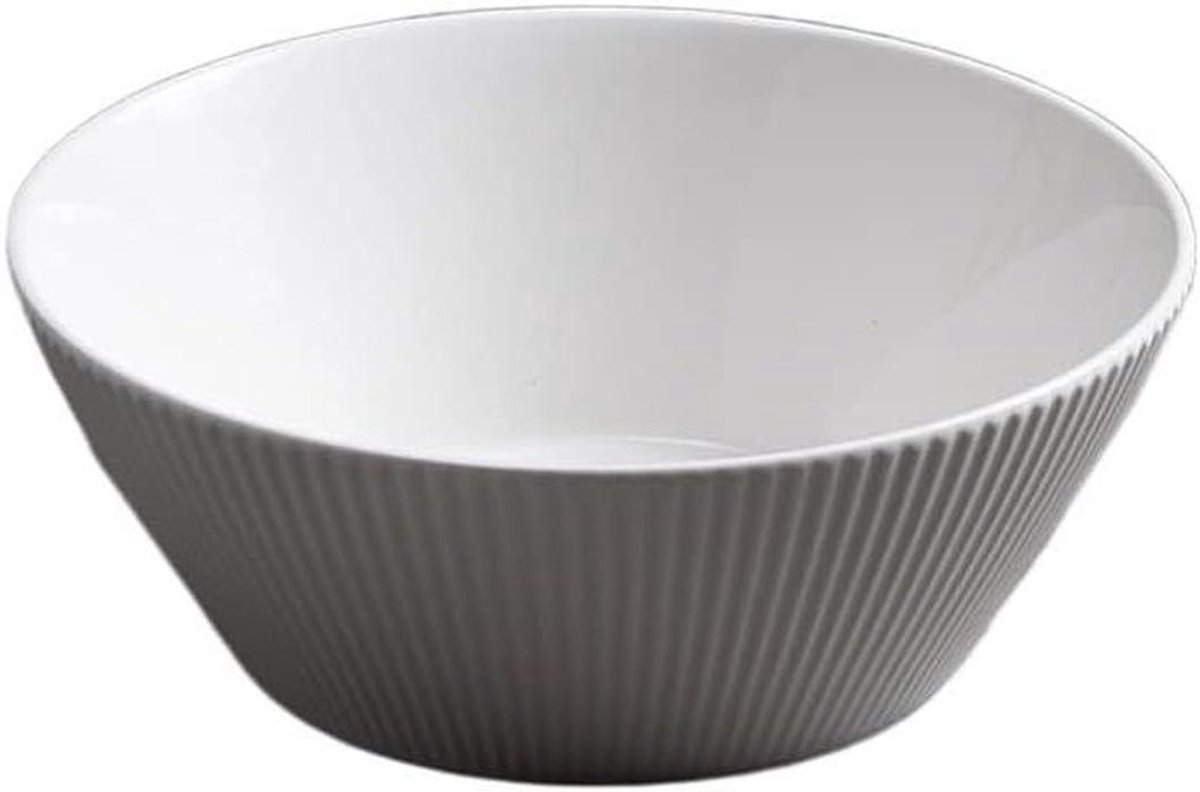 Keramische Slakommen - Dessert Snack - Maaltijden Serveren - Magnetron Vaatwasser Veilig - Tot 8.85 inch - Wit