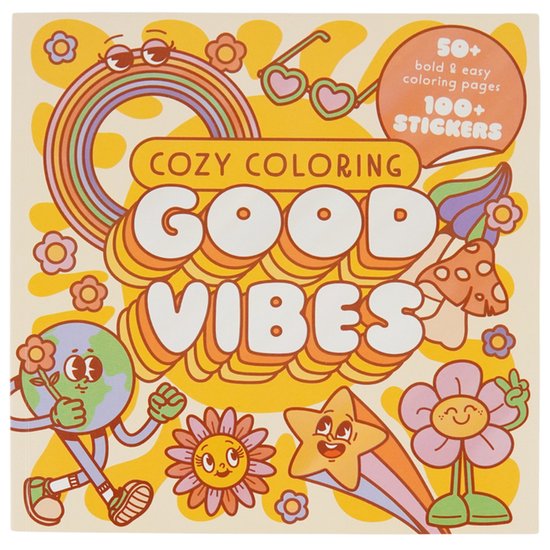 Cozy Coloring- Cozy Coloring Good Vibes - cover