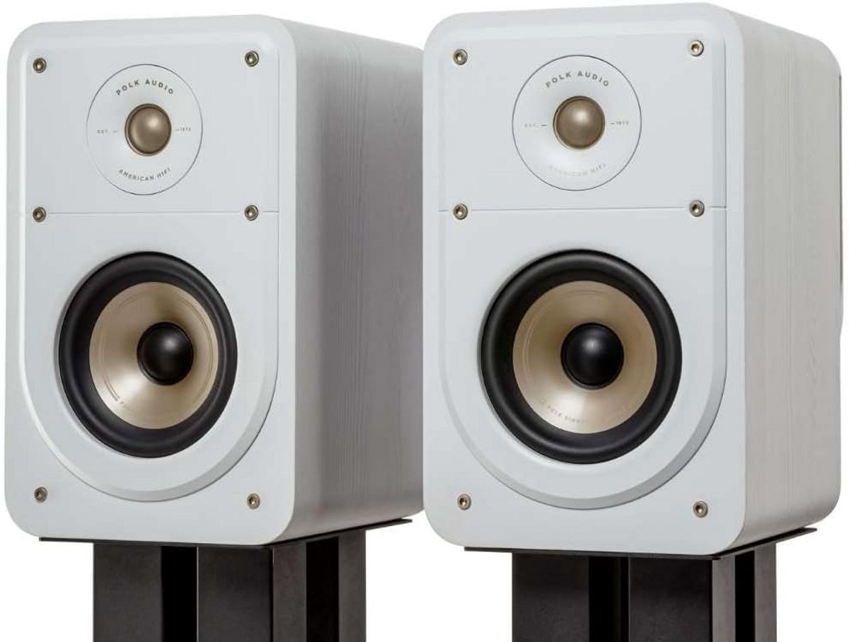 Boekenplank Luidsprekers - Stereo Set - Thuisbioscoop Geluid - Hi-Res Audio - Set van 2 - Wit