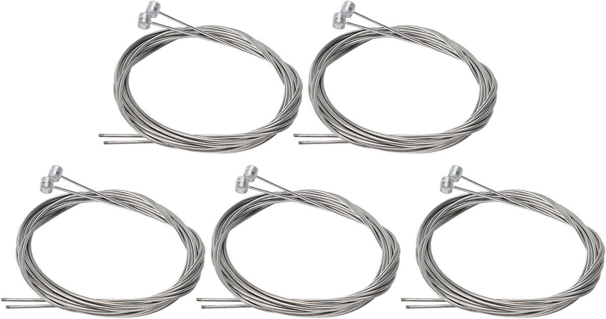 Fiets Remkabel Set - Remkabel Staal - Fietsen Onderhoud - Roestvrij Staal - 10 stuks 1.8M - Zilver