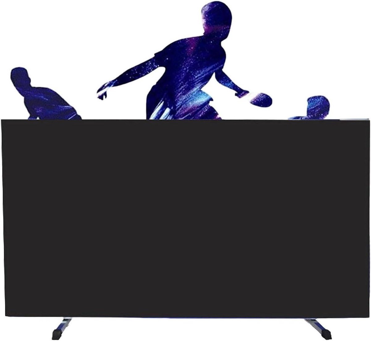 Tafeltennis Barrière - Hek Scheidingswand - Training Verbeteren - Snelle Montage - 140 x 75 cm - Zwart