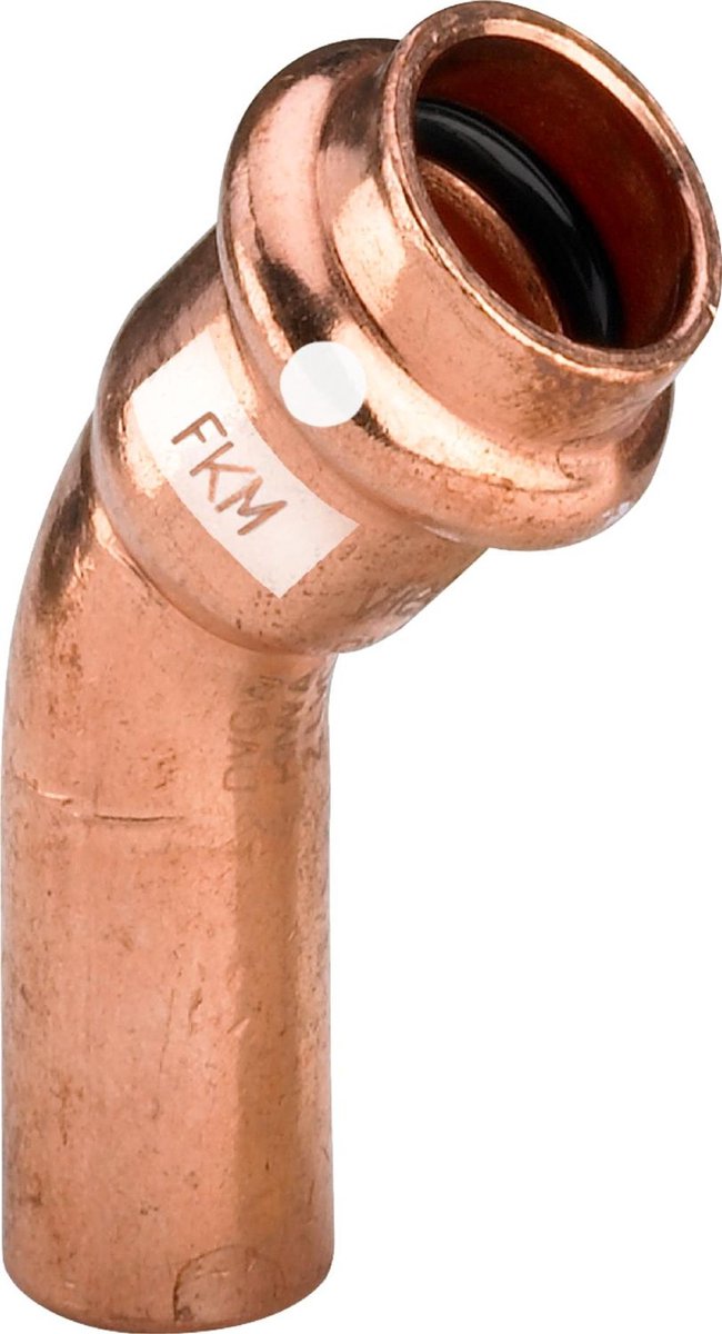 Viega Profipress S-bocht 45 graden, d 28mm koper Model 4526.1, 628383
