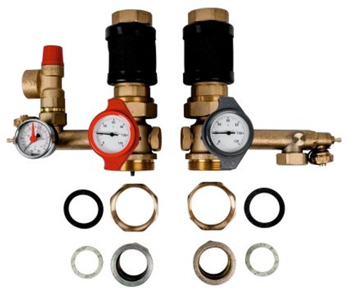 Wolf Aansluitgroep verwarmingscircuit z. pomp voor gascondensatieketel CGB 75/100, 2070434