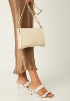 Fred De La Bretoniere - Marianneke Crossbodytas Leer Beige - Maat One Size