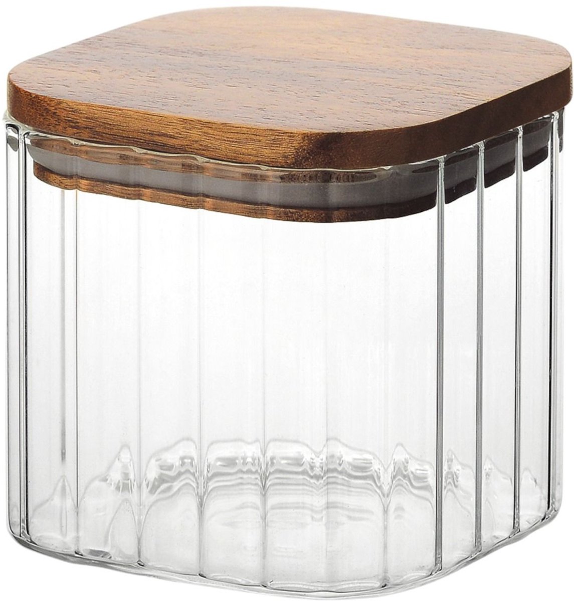 BRICARD ACACIA VOORRAADBUS 004A | 10X10X10 CM 0.6L