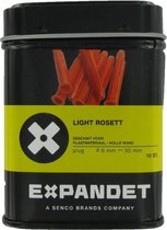 Pluggen - Expandet Light Rosett 6x30mm - 10 stuks