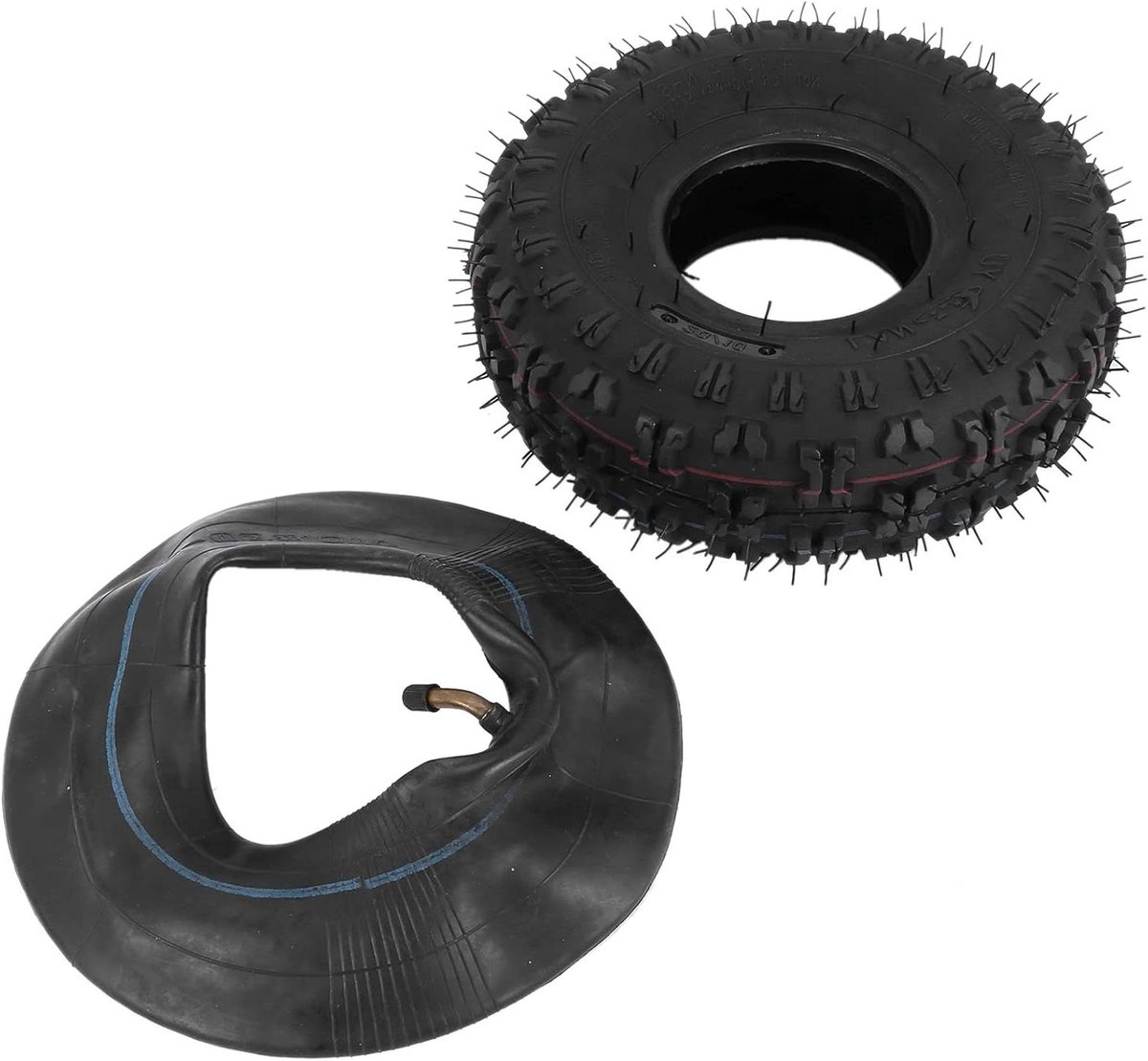 Tuinband - Vervangingsband - Tuinonderhoud - Hoge Kwaliteit - 4.10-4 - Zwart