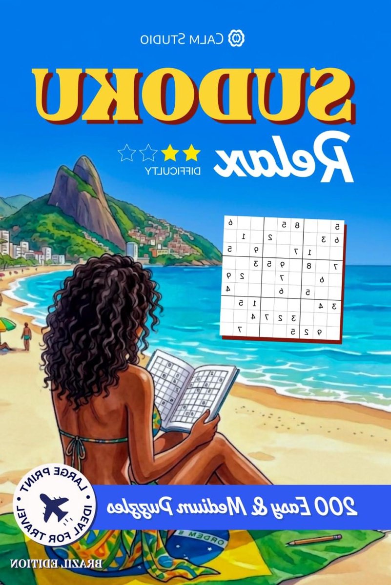 Sudoku Puzzelboek - Logica Spel - Ontspanning - Grote Letters - 200 Puzzels - Niet gespecificeerd